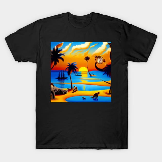 The Beach . T-Shirt by Canadaman99